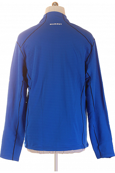 MAMMUT pánská modrá mikina na zip s dlouhým rukávem outdoor Vel. 2XL | MAMMUT | obrázek 3