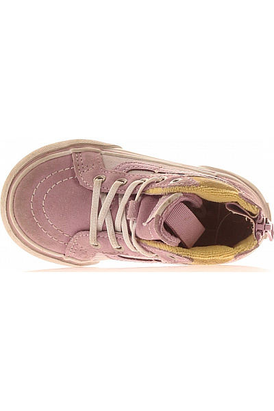 Vans Dětské kotníkové tenisky růžové semišové Velikost 22 | Vans | obrázek 2