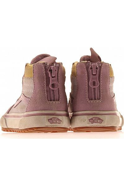 Vans Dětské kotníkové tenisky růžové semišové Velikost 22 | Vans | obrázek 4