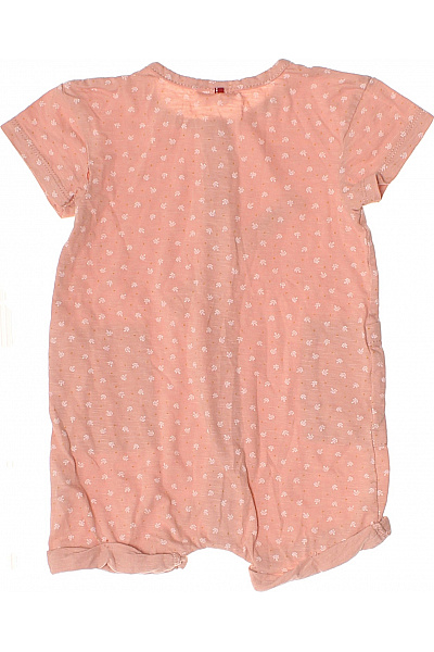 růžové body s potiskem knoflíky bavlna Velikost 74/80 | Unimoda | obrázek 2