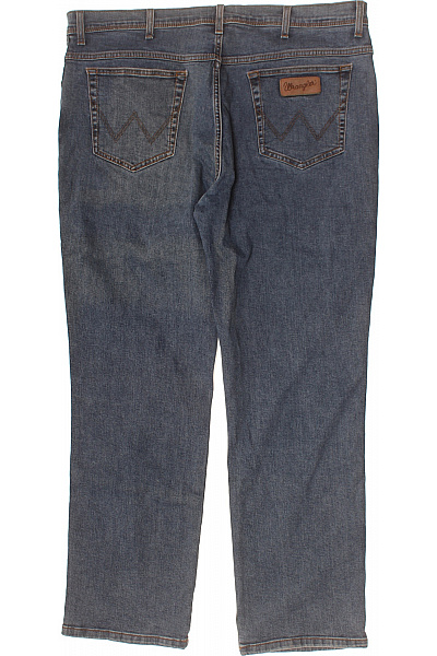Wrangler Pánské džíny rovné modré bavlněné Vel. EU W42/L32 | Wrangler | obrázek 2