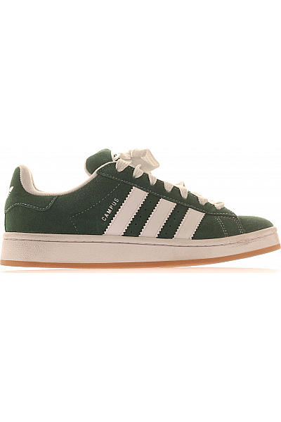 ADIDAS Zelené Semišové Tenisky šněrovací Volnočasové Velikost 38 2/3