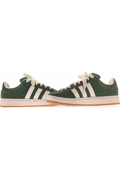 ADIDAS zelené semišové tenisky šněrovací volnočasové Velikost 38 2/3 | ADIDAS | obrázek 5