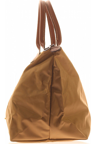 Longchamp Hnědá látková kabelka s koženými detaily | Longchamp | obrázek 2