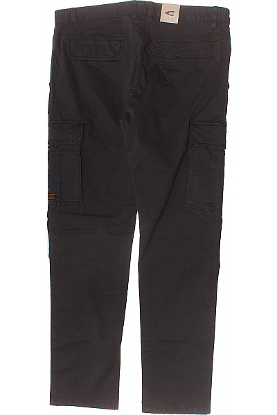 camel active Pánské bavlněné cargo kalhoty volnočasové černé Velikost 35/34 | camel active | obrázek 3