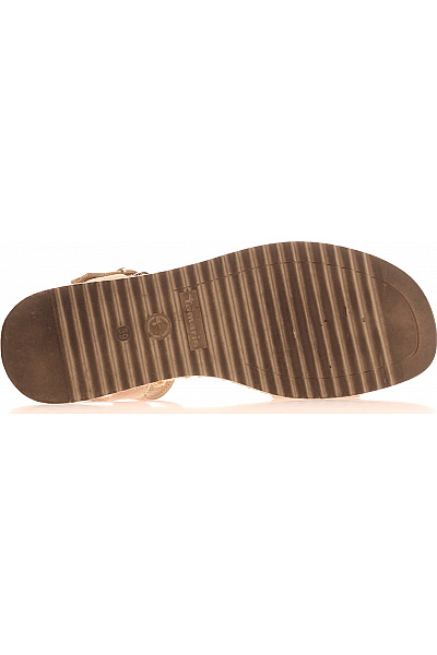 TAMARIS Dámské béžové espadrilky na platformě s páskem Vel. 39 | TAMARIS | obrázek 3