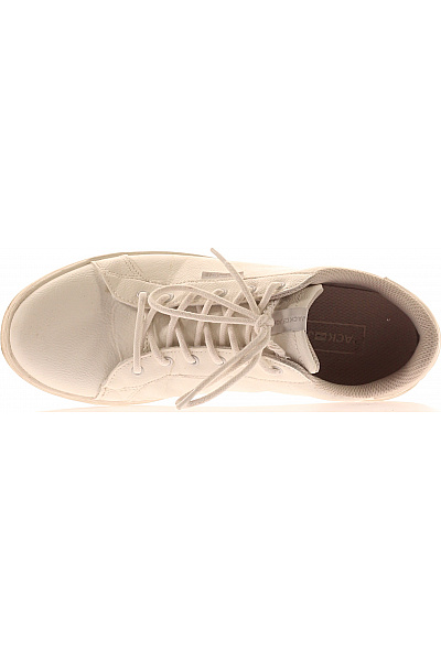 JACK & JONES Pánské bílé tenisky šněrovací volnočasové Vel. 42 | JACK & JONES | obrázek 2