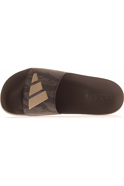 ADIDAS nazouvací pantofle s potiskem na léto Vel. 8 | ADIDAS | obrázek 2
