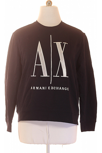 ARMANI dámská mikina přes hlavu s potiskem bavlna Velikost XL | ARMANI | obrázek 2