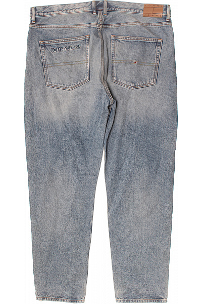 TOMMY HILFIGER Pánské džíny modré rovné seprané s kapsami Vel. 38/32 | TOMMY HILFIGER | obrázek 2