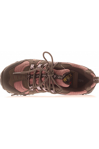MERRELL dámské trailové boty nepromokavé šněrovací textilní hnědé Velikost 37 | MERRELL | obrázek 2