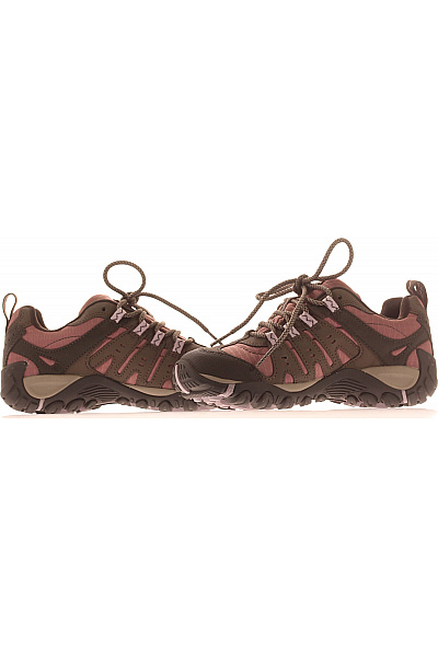 MERRELL dámské trailové boty nepromokavé šněrovací textilní hnědé Velikost 37 | MERRELL | obrázek 5