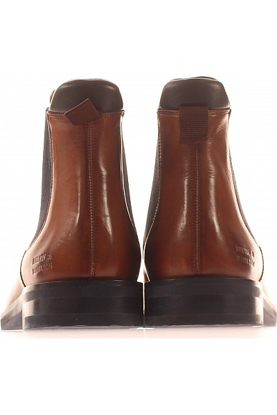 Melvin&Hamilton Pánské hnědé kožené kotníkové chelsea boty elegantní Velikost EU 43 | Melvin&Hamilton | obrázek 4