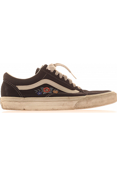 Vans Dámské Tenisky černé Květinový Vzor Volnočasové šněrovací Velikost EU 41