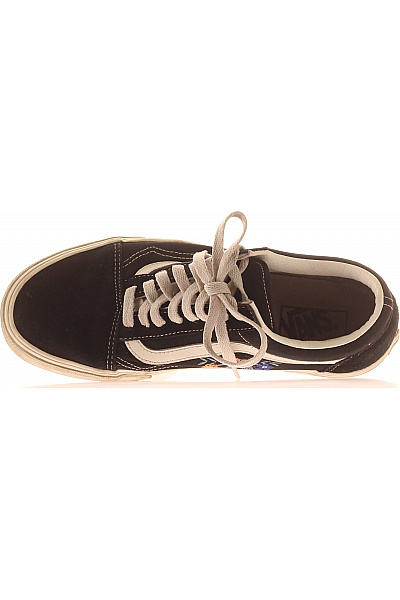 Vans dámské tenisky černé květinový vzor volnočasové šněrovací Velikost EU 41 | Vans | obrázek 2