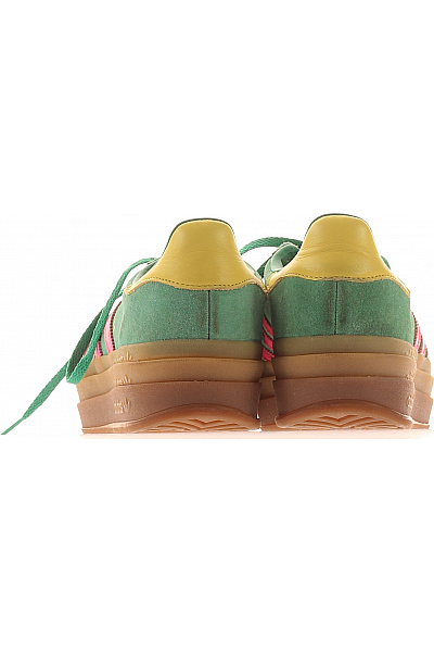 ADIDAS zelené semišové tenisky gazelle šněrovací na platformě Vel. 38 2/3 | ADIDAS | obrázek 4