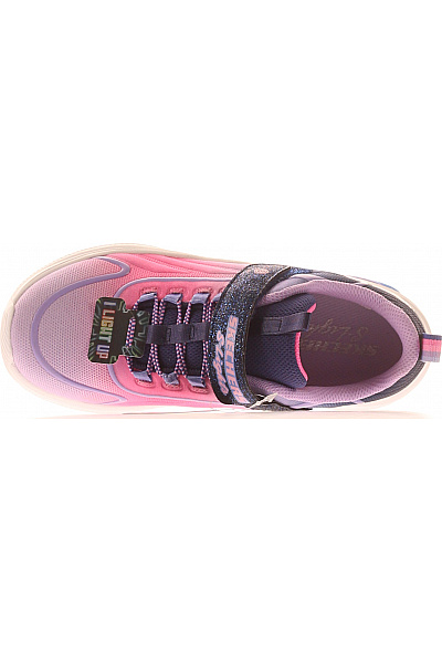 SKECHERS Dětské tenisky růžové textilní sportovní na suchý zip Vel. EU 35 | SKECHERS | obrázek 2