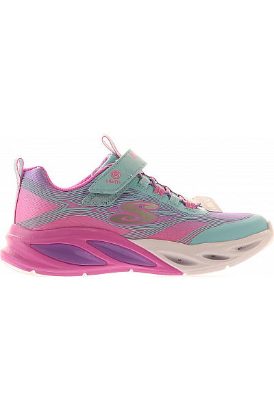 SKECHERS Dívčí Tenisky Růžové Fialové Vel. 35.5