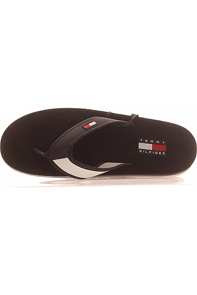 TOMMY HILFIGER Pánské žabky Tommy Hilfiger černé volnočasové letní Vel. 43 | TOMMY HILFIGER | obrázek 2
