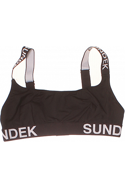 SUNDEK Dámský sportovní podprsenkový top černé barvy s logem Vel. 40 | SUNDEK | obrázek 2