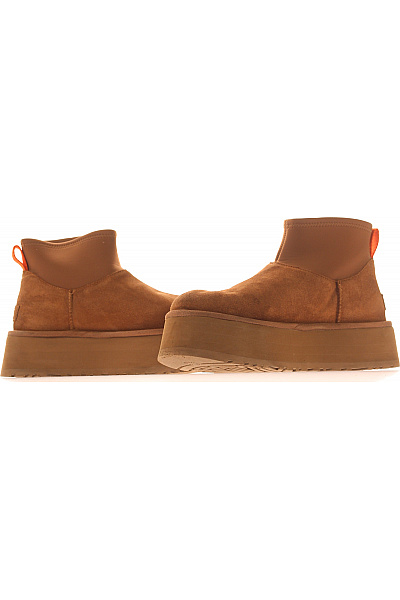 UGG Dámské kotníkové kozačky na platformě semišové hnědé Velikost 39 | UGG | obrázek 5