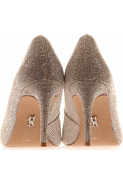 Steve Madden Dámské lodičky na vysokém podpatku se špičatou špičkou a kamínky Vel. 39 | Steve Madden | obrázek 4
