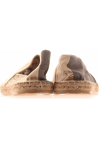 Cotto dámské espadrilky plátěné béžové s potiskem volnočasové letní Vel. 41 | Cotto | obrázek 4