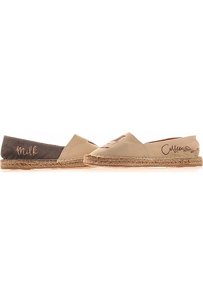 Cotto dámské espadrilky plátěné béžové s potiskem volnočasové letní Vel. 41 | Cotto | obrázek 5