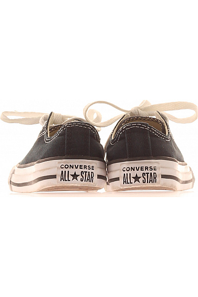 CONVERSE Dětské černé textilní tenisky šněrovací volnočasové Velikost 27 | CONVERSE | obrázek 4