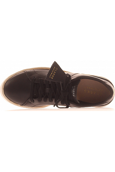 Clarks dámské kožené tenisky černé volnočasové šněrovací Vel. EU 40 | Clarks | obrázek 2