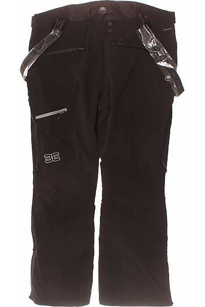 MAUL SPORTS Pánské lyžařské kalhoty černé nepromokavé outdoorové s kapsami Vel. 50 | MAUL SPORTS | obrázek 2