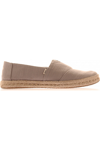 TOMS Dámské Plátěné Nazouvací Espadrilky Volnočasové Letní Vel. 39