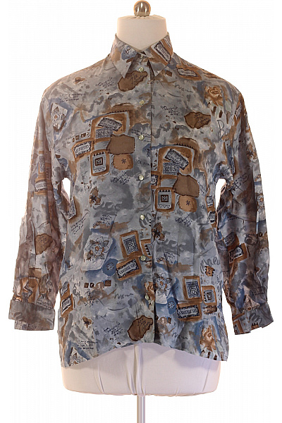 Dámská košile s potiskem vintage Velikost EU 40 | Unimoda | obrázek 2