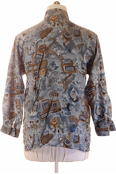 Dámská košile s potiskem vintage Velikost EU 40 | Unimoda | obrázek 3