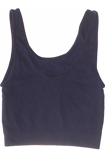 ADIDAS dámské modré sportovní bezešvá crop top na cvičení Velikost EU XS | ADIDAS | obrázek 3