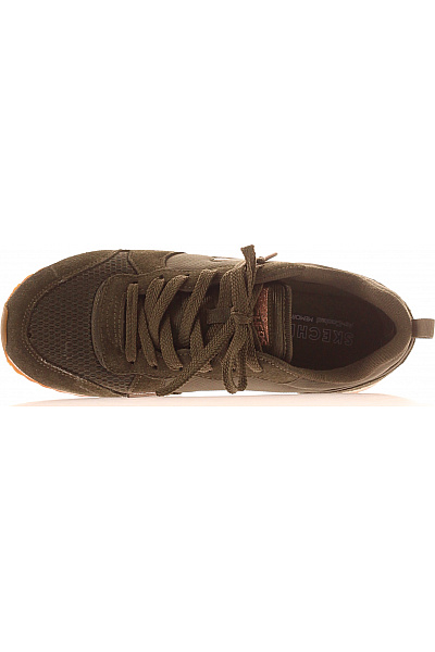 SKECHERS dámské tenisky khaki semišové sportovní volnočasové Velikost 39 | SKECHERS | obrázek 2