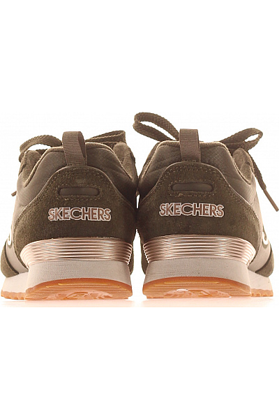 SKECHERS dámské tenisky khaki semišové sportovní volnočasové Velikost 39 | SKECHERS | obrázek 4