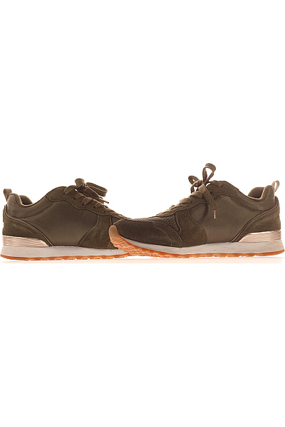 SKECHERS dámské tenisky khaki semišové sportovní volnočasové Velikost 39 | SKECHERS | obrázek 5