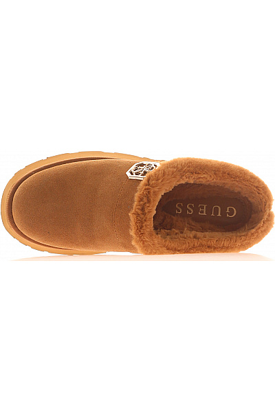 Guess Dámské hnědé nazouvací boty s kožíškem na platformě Vel. 37 | Guess | obrázek 2