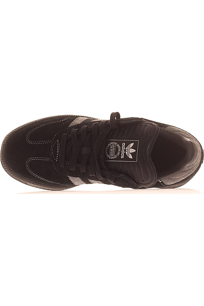 ADIDAS Pánské černé semišové tenisky Velikost 44.5 | ADIDAS | obrázek 2