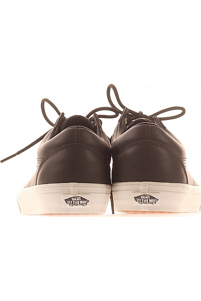 Vans Pánské hnědé kožené tenisky šněrovací volnočasové Velikost 43 | Vans | obrázek 4