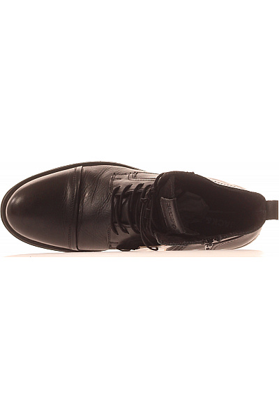 JACK & JONES Pánské kožené kotníkové šněrovací boty podzimní vycházkové Vel. 43 | JACK & JONES | obrázek 2