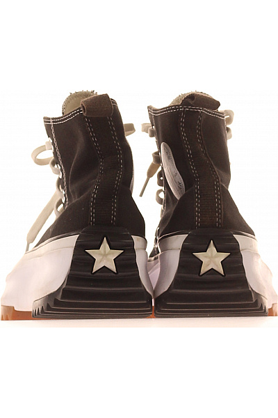 CONVERSE Černé textilní kotníkové tenisky na platformě Velikost 38.5 | CONVERSE | obrázek 4