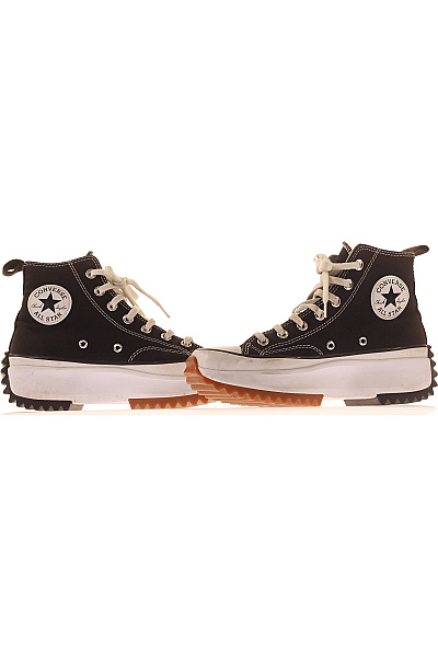 CONVERSE Černé textilní kotníkové tenisky na platformě Velikost 38.5 | CONVERSE | obrázek 5