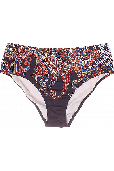 Dámské plavky s vysokým pasem a vzorem paisley Vel. L | Unimoda | obrázek 2