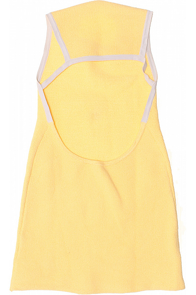 jacquemus Dámské šaty bez rukávů žluté pletené letní Vel. 40 | jacquemus | obrázek 2
