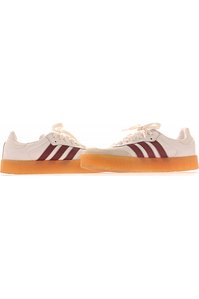 ADIDAS dámské tenisky bílé kožené šněrovací volnočasové Vel. 38 | ADIDAS | obrázek 5