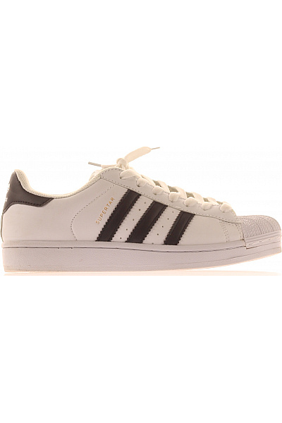 ADIDAS Dámské Tenisky Bílé Kožené šněrovací Volnočasové Vel. 37