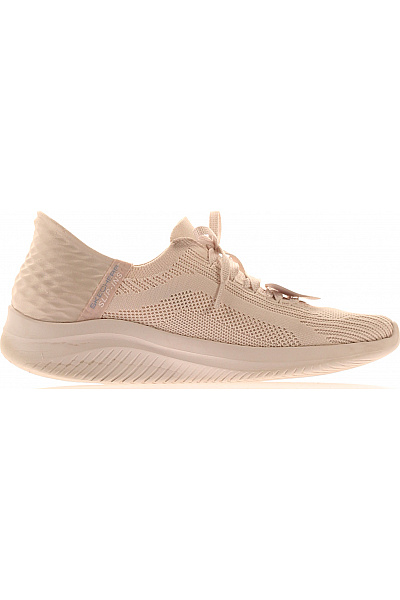 SKECHERS Dámské Růžové Textilní Tenisky Slip-on Vel. 37