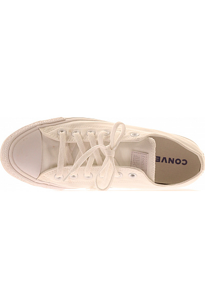 CONVERSE Bílé plátěné tenisky šněrovací volnočasové Vel. 40 | CONVERSE | obrázek 2